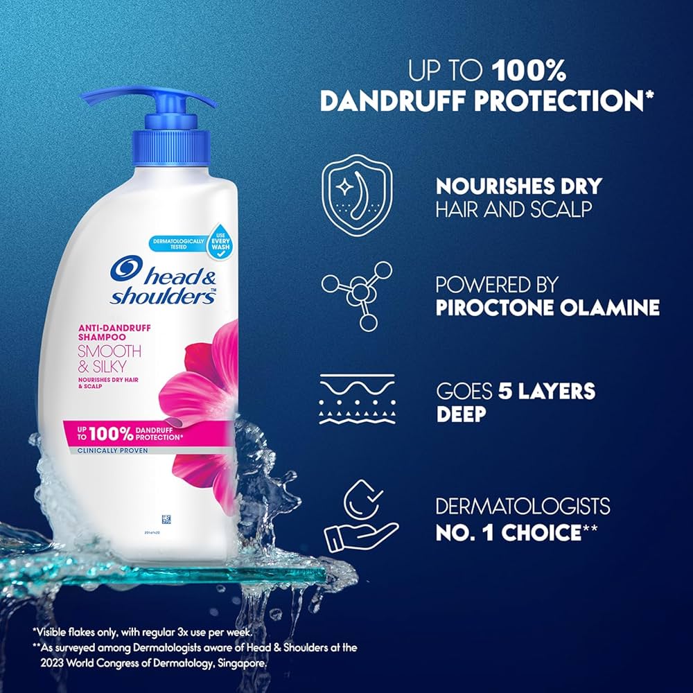 Amazon | ヘッド＆ショルダーアンチダンラフシャンプースムース