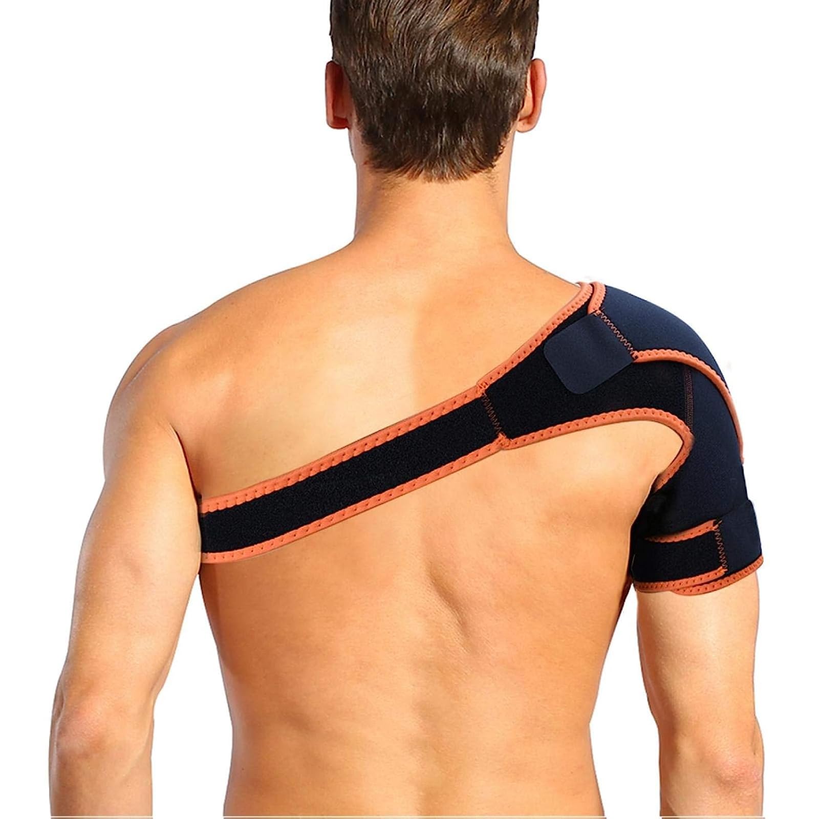 Supporto per La Spalla Regolabile, Involucro di Compressione della Spalla, Tutore per La Spalla, Design Ergonomico E Tessuto Leggero Traspirante, Resistente E Fitness, per Lussazione