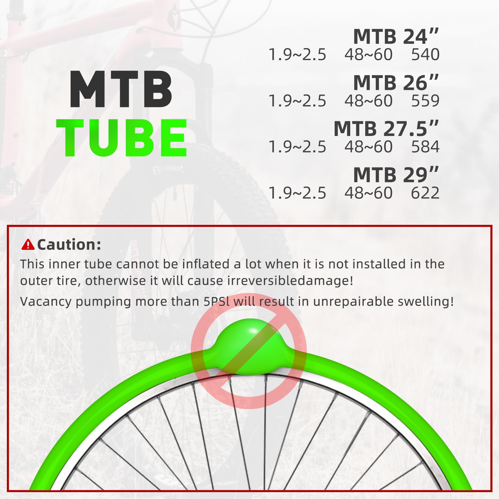 Camera Aria TPU Per MTB - Ultraleggera 63g, Valvola Presta 45mm - Foto 6
