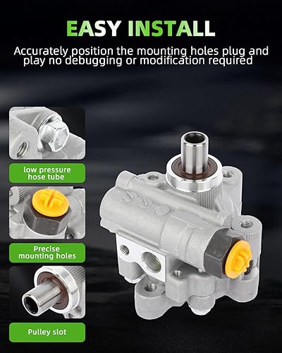 Miniatura 352 de SCITOO Bomba de dirección asistida compatible para 2005 para Saab 9-2X 2.0L, 2006 para Saab 9-2X 2.5L, 2004-2005 para Subaru Impreza 2.0L, 21-5396