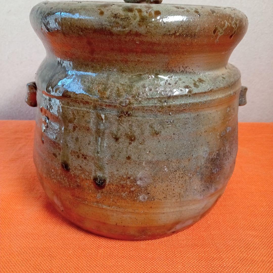 茶道具 唐津焼中里重利 『皮鯨 茶碗』 底部在印 桐共箱 共布 真作保証