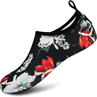 VIFUUR Water Sports Shoes Barefoot Quick-Dry Aqua Yoga Socks Slip-on for Men Women