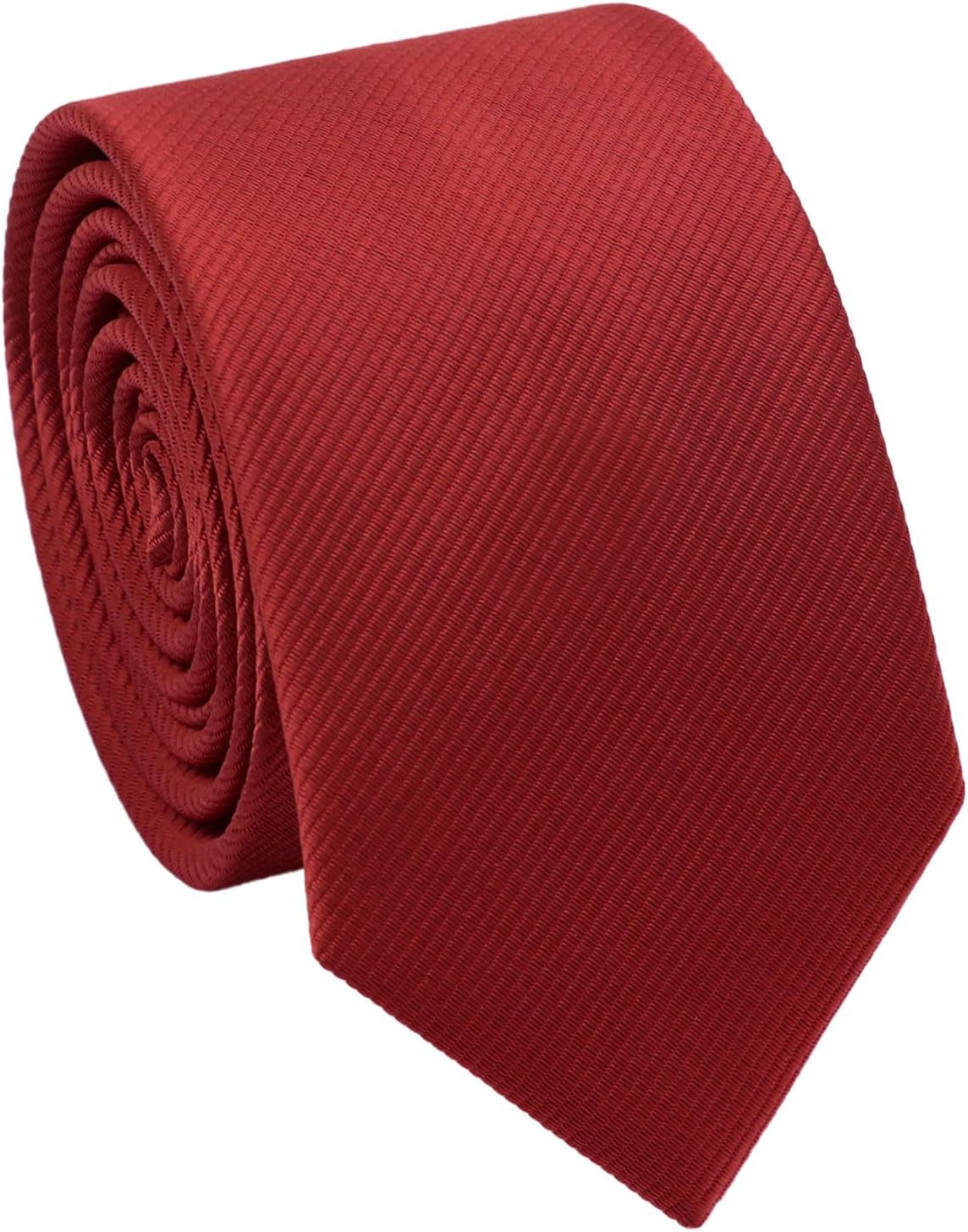 Adjustable Ties for Men, Mens Solid Color Necktie for Wedding Party Prom Celebration Banquet Graduation School