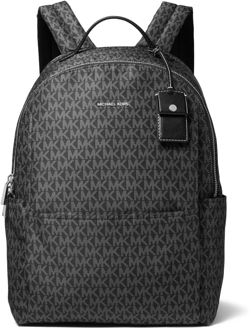 Michael Kors Women's Sable Large Multi Function Backpack, Black, One Size