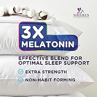 Vista 6 de Melatonin Sleep Gummies 12mg - Extra Strength Sleep Support Melatonin Gummy for Adults, Vegan Sleeping Gummy Supplement Supports Restful Sleep