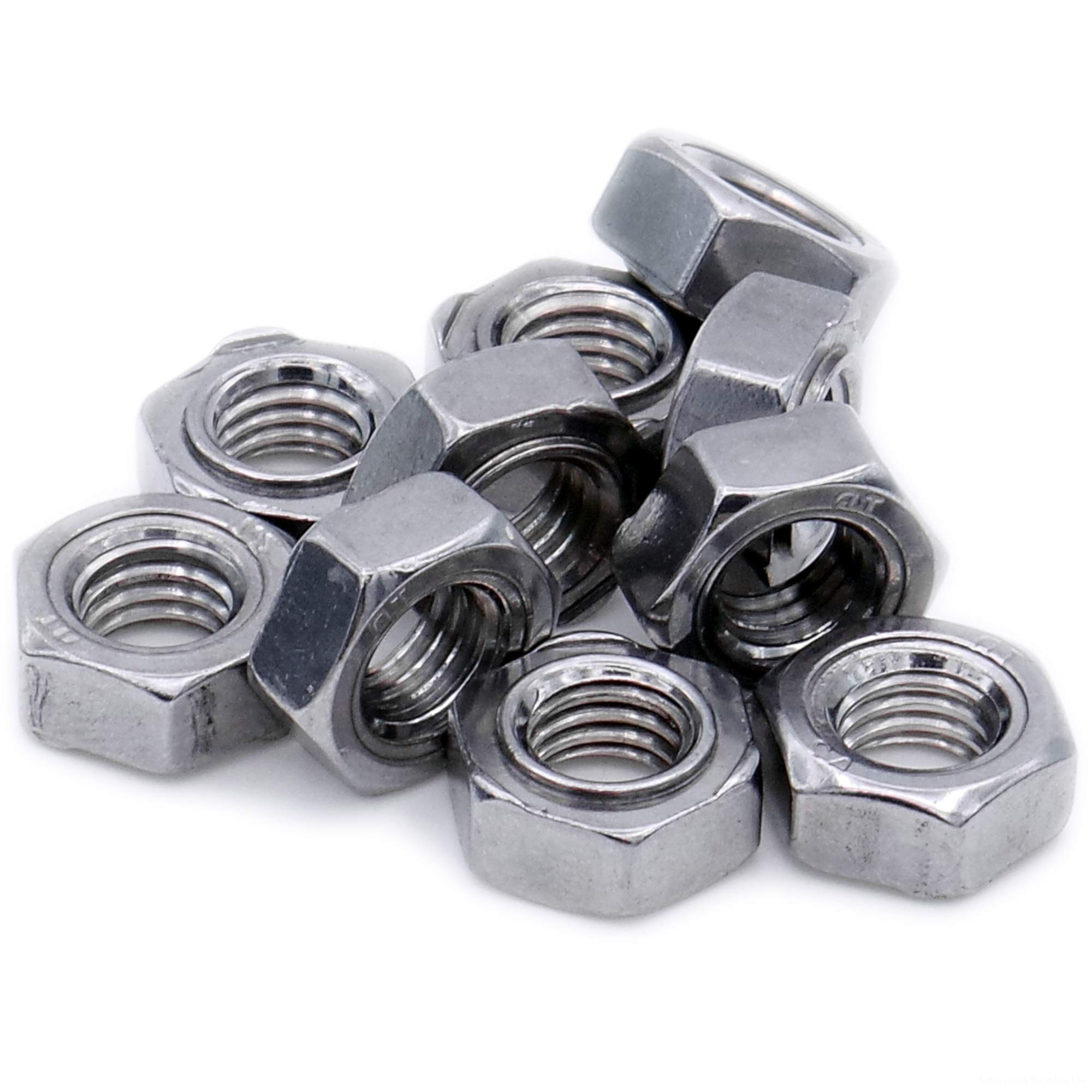 Singularity Supplies M6 (6Mm) Weld Nut (Hex) - Stainless Steel (A2) (Pack Of 20)