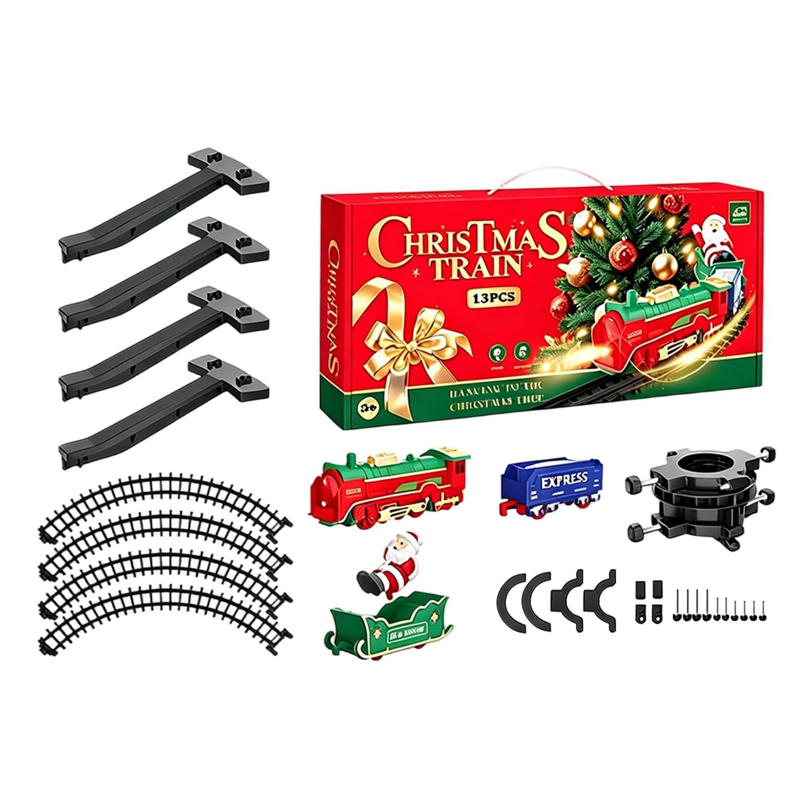 Set Per Albero Di Natale Con Luce Babbo Natale Piccoli Giochi Interattivi