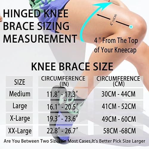 Miniatura 2 de Rodillera con estabilizadores extraíbles con bisagras de doble cara y almohadillas de gel para rótula, dolor de rodilla de desgarro de menisco,
