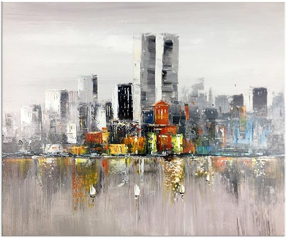 Amazon Yqmアート 現代絵画高層ビル抽象絵画キャンバス手描き壁アートlarge抽象絵画油絵壁アートキャンバスアートワーク アートフレーム ポスター オンライン通販 Amazon Yqmアート 現代絵画高層ビル抽象絵画キャンバス手描き壁アートlarge抽象絵画油絵壁アートキャンバスアートワーク アートフレーム ポスター オンライン通販