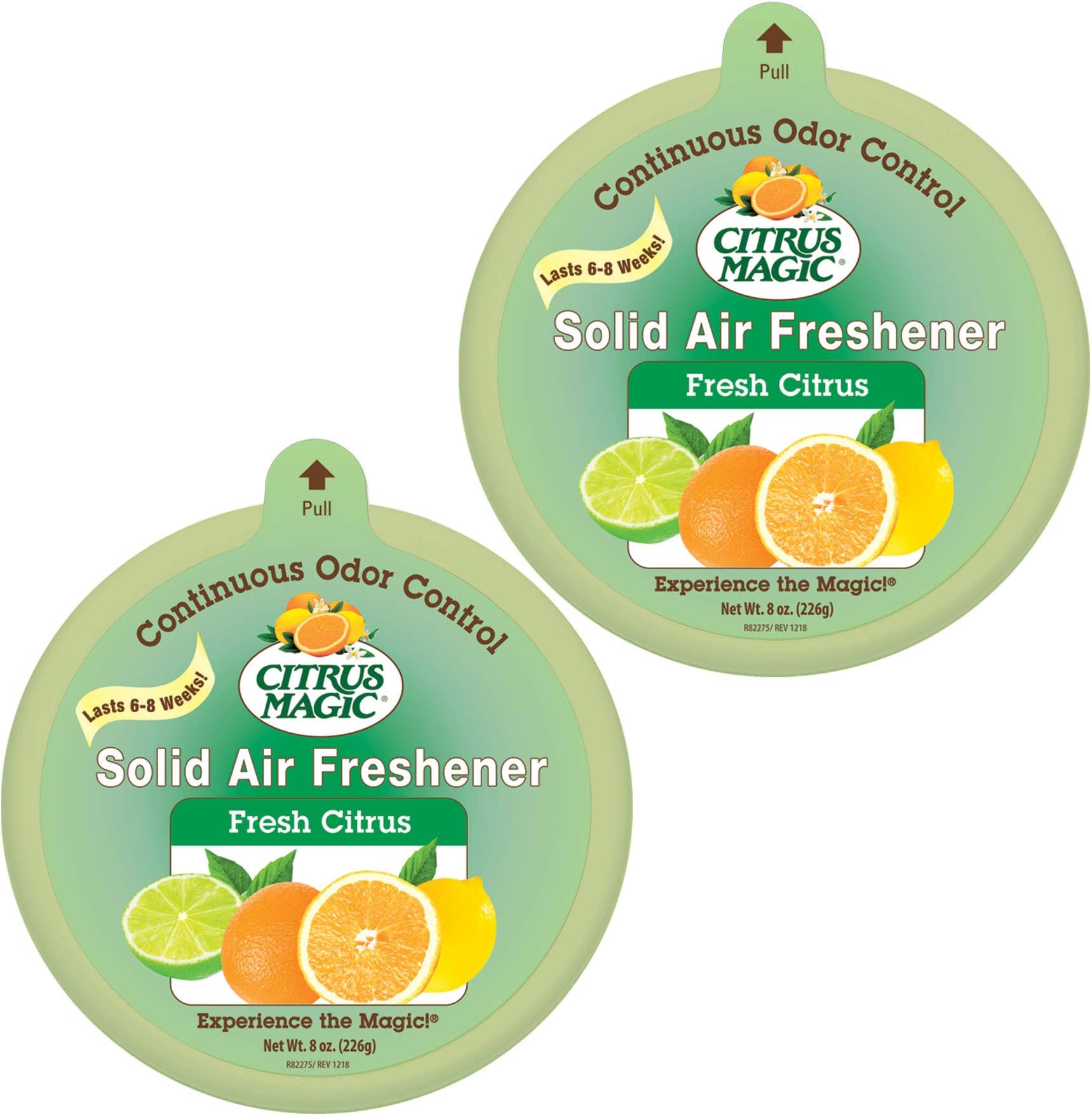 Citrus Magic2-Pack Solid Air Freshener, 8-Ounce, Citrus