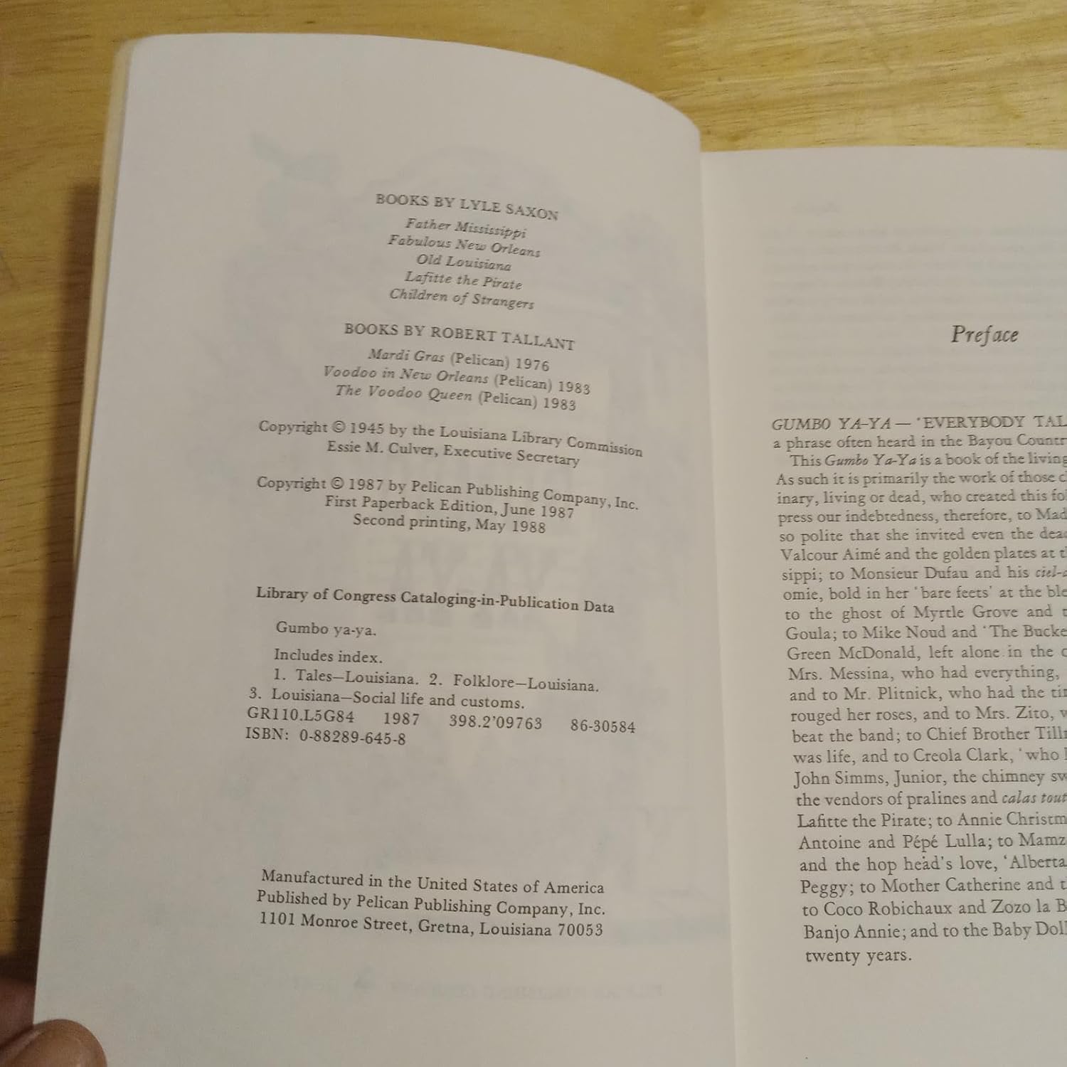 Gumbo Ya-Ya: A Collection of Louisiana Folk Tales