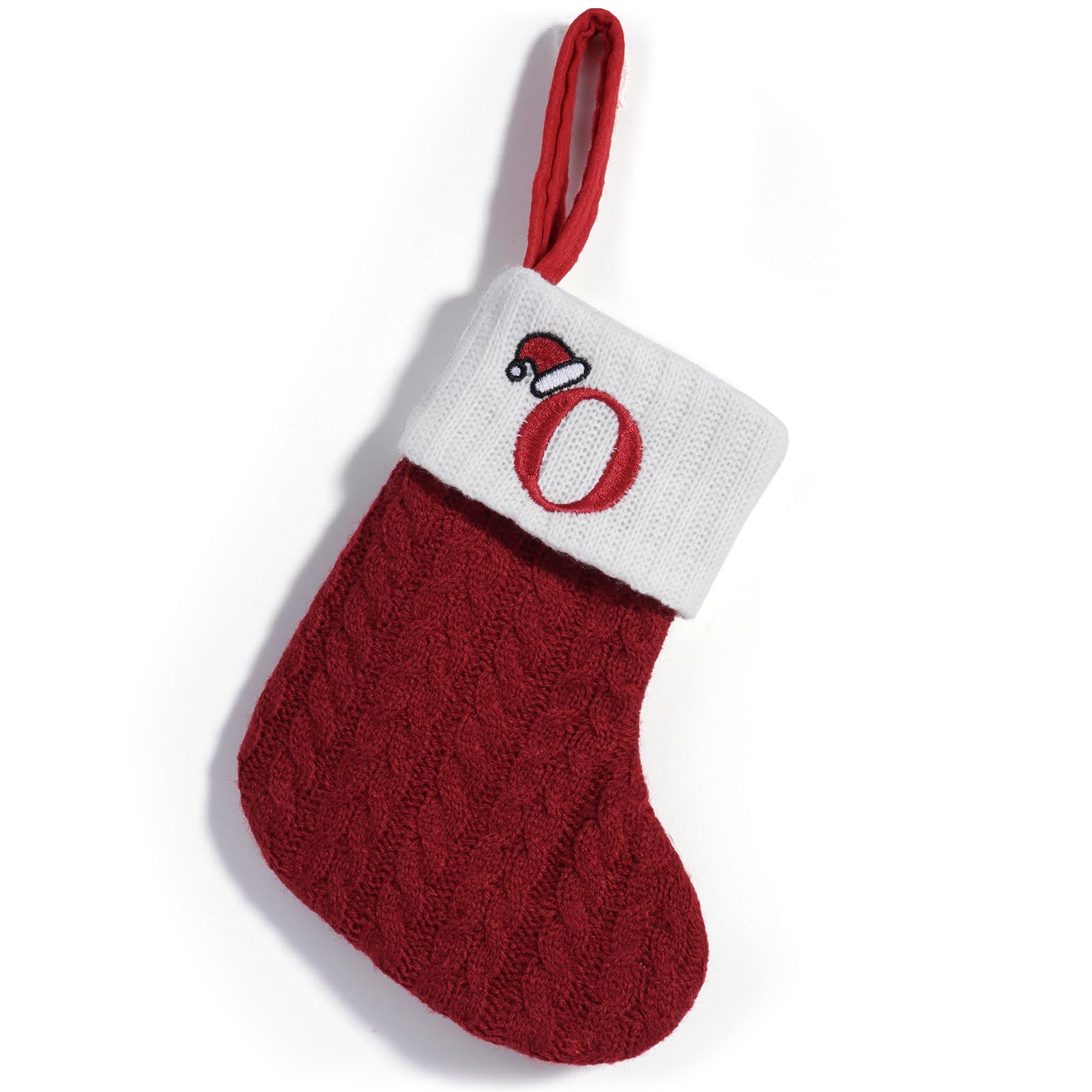 Limtula Individualized Knitted Holiday Alphabets Stocking Decorations User Friendly Sturdy Bags Unique Ornament