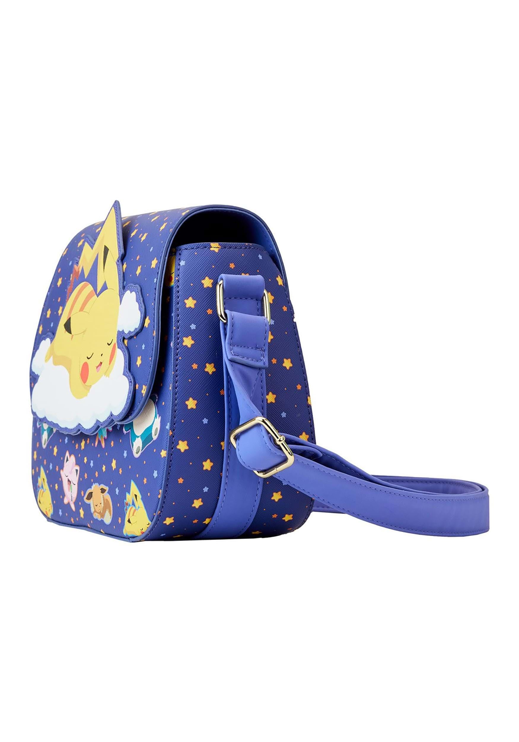 Loungefly Pokémon Sleeping Pikachu and Friends Crossbody 