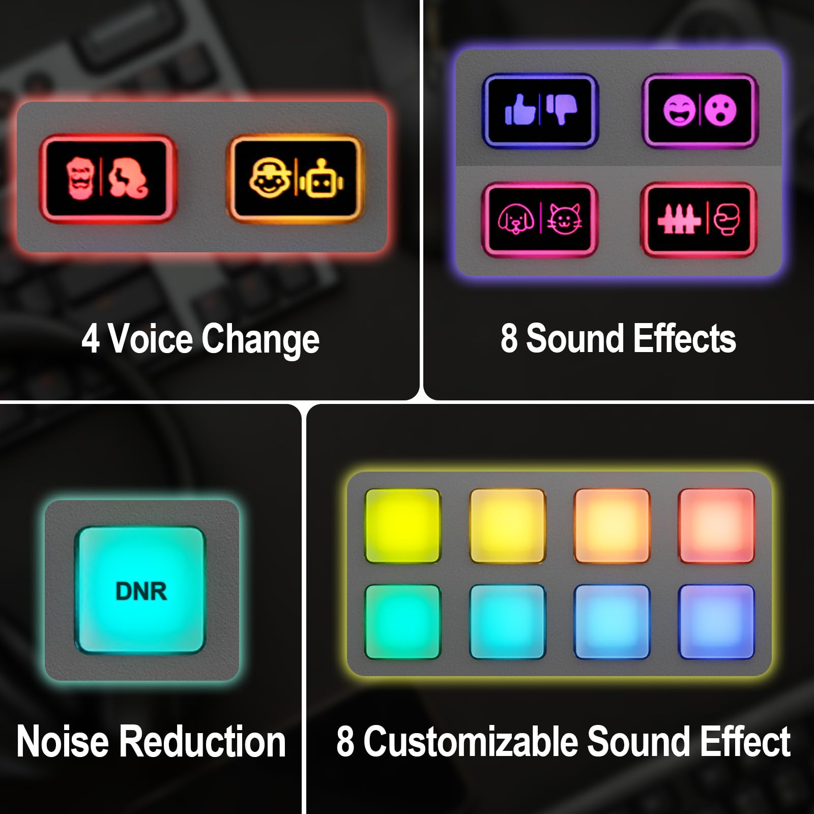 Paquete de equipos de podcast para 2 con micrófonos condensadores dobles XLR-3.5 con filtros pop de micrófono, equipo de audio para transmisión en vivo/grabación, juegos en línea para teléfono