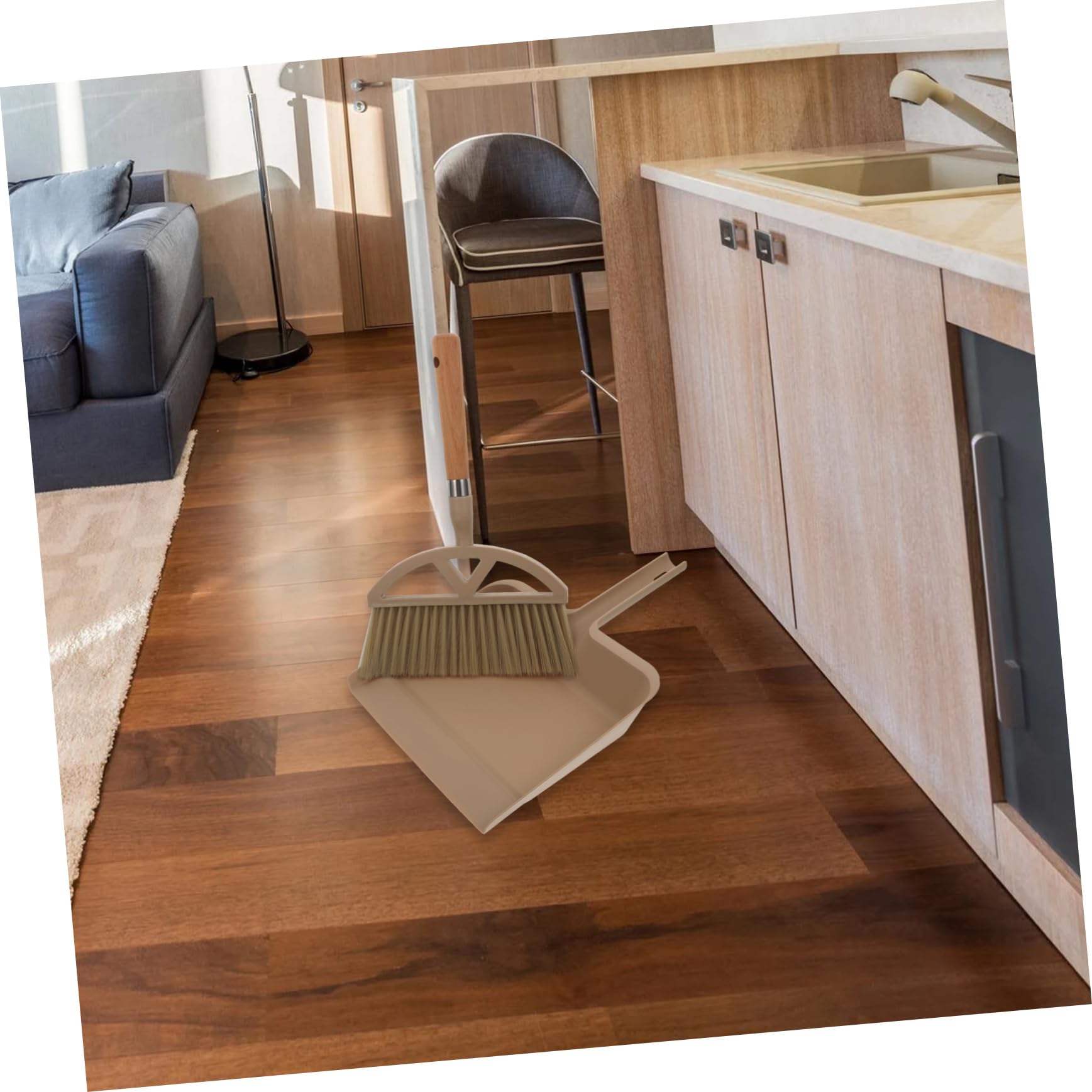 minkissy 1 Set Broom Dustpan Combination Desktop Broom Desktop Dustpan Desktop Cleaning Broom Small Brush Mini Dustpan Cleaning Brush Household Cleaning Supplies Mini Broom Cleaning Shovel