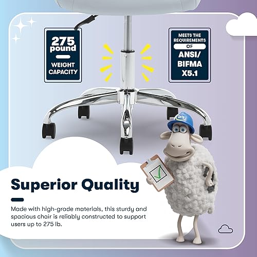 Miniatura 9 de Silla Serta, Tela, Azul