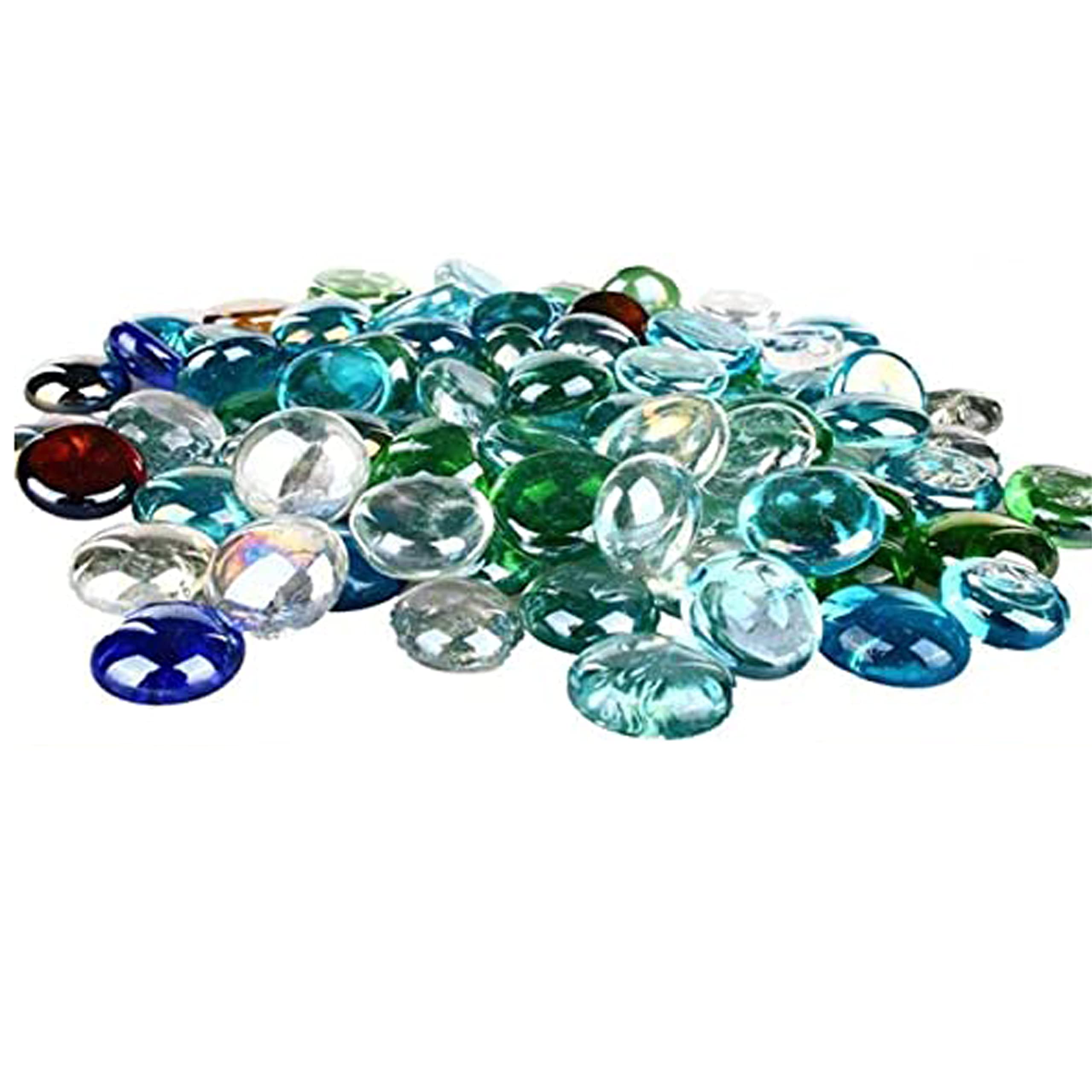 Seawave Creatures Flat Round Marbles Aquarium Pebbles | Aquarium Decorations & Fillers | Multicolour Shiny Pebble Marble for Vase Fillers Outdoor/Indoor | Garden Decoration (5Kg) (B0B31JKL1Q) Amazon Price History, Amazon Price Tracker
