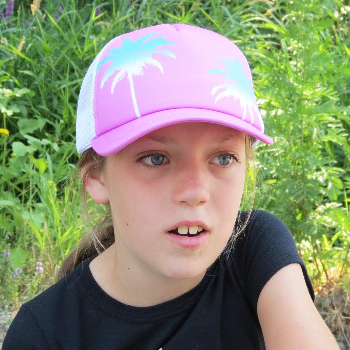 Grace Folly Kids Trucker Hat Youth Baseball Cap for Boys & Girls 5-12 Years Old - Image 5