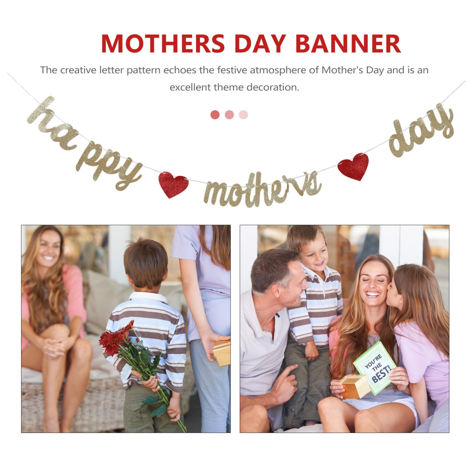 Amosfun 3 Set Di Banner Per Porta D'Ingresso Decorazioni Per Banner Fotografici Per La Casa Decorazioni Per La Festa Della Per La Casa Per La