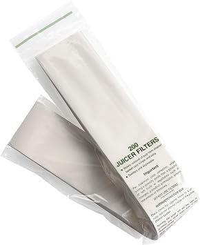 Omega FILTER Filter Pack for Omega Juicers Models 1000 9000 500, 200-Pack