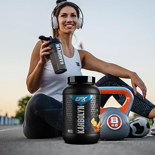 Miniatura 6 de EFX Sports Karbolyn Fuel  Suplemento de carbohidratos en polvo previo intra después del entrenamiento  Carga de carbohidratos energiza mejora y