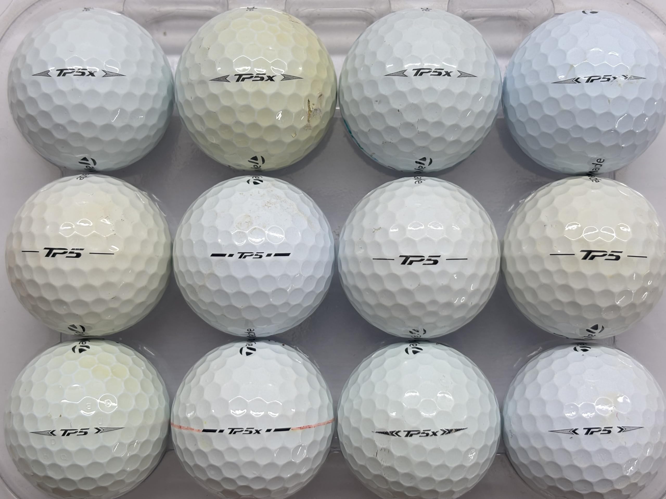 24 pelotas de golf TP5/TP5X para TaylorMade - Grado A/Grado B