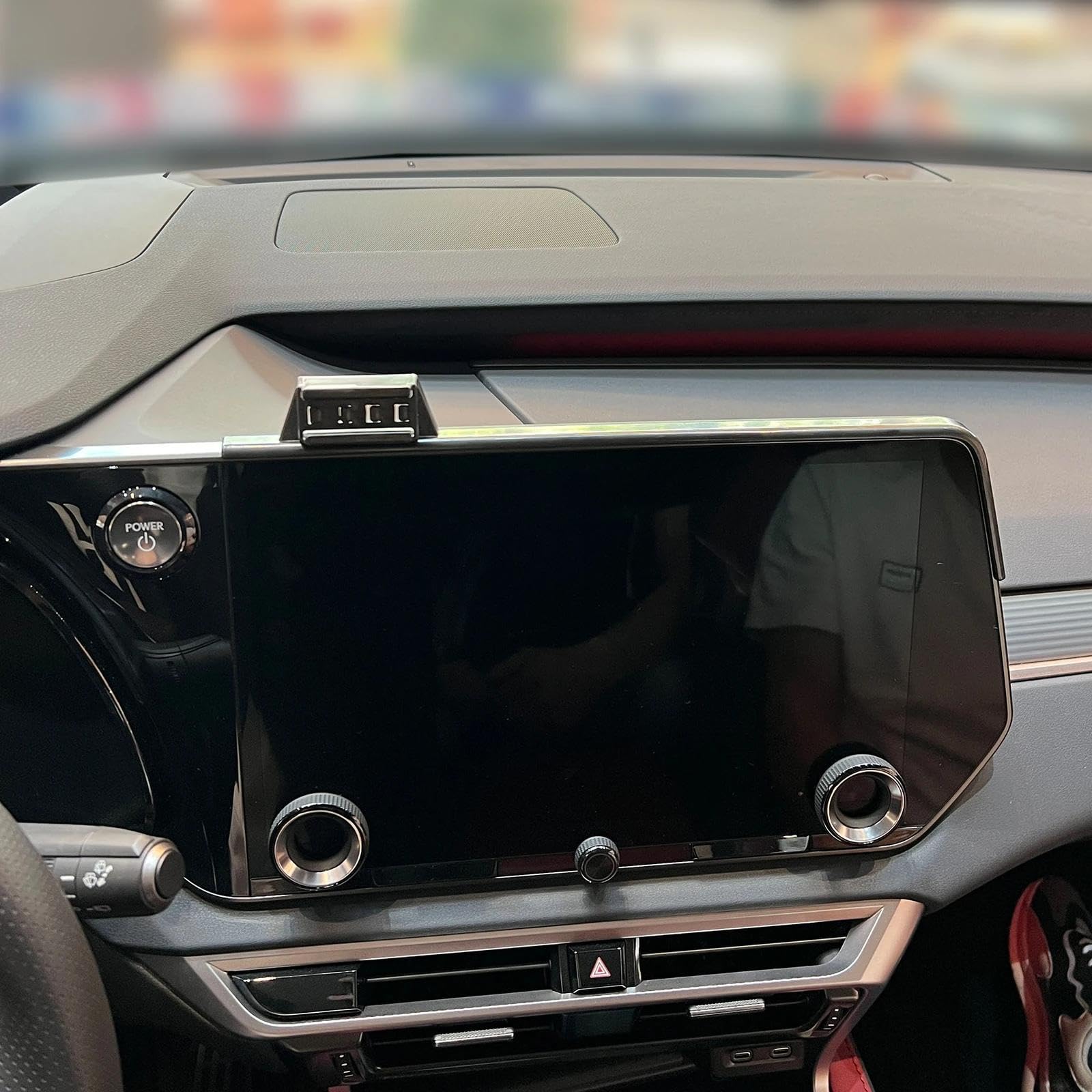 Uchwyt Samochodowy na Telefon dla Lexus RX 2023-2025, 14-calowy uchwyt samochodowy na telefon komórkowy i nawigację GPS (3 podstawy i 2 uchwyty)