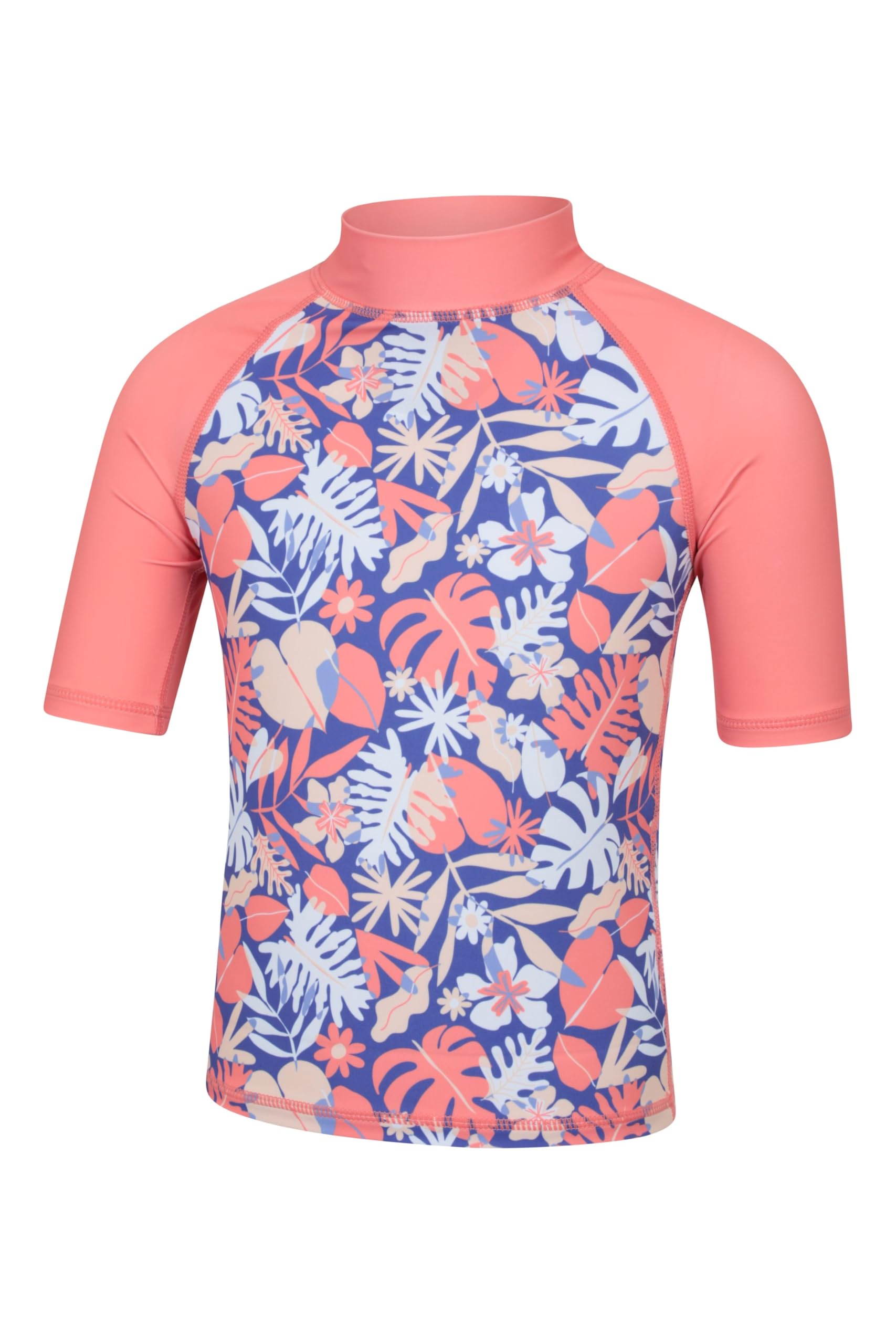 Mountain Warehouse Rashguard für Kinder - Kurzarm-Schwimmshirt, Jungen und Mädchen mit LSF 50+ UV-Schutz - Frühling, Sommer