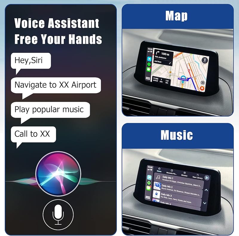 HMYC Mazda CarPlay Android Auto Retrofit Kit MZD Connect 2014-2021