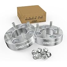 Customadeonly 4x130 to 4x100 Wheel Adapters 38mm 1.5 Inch with M12x1.5 Studs, Enable 4x130 Hubs to Fit 4x100 Wheels 78mm Hub Bore 2pcs