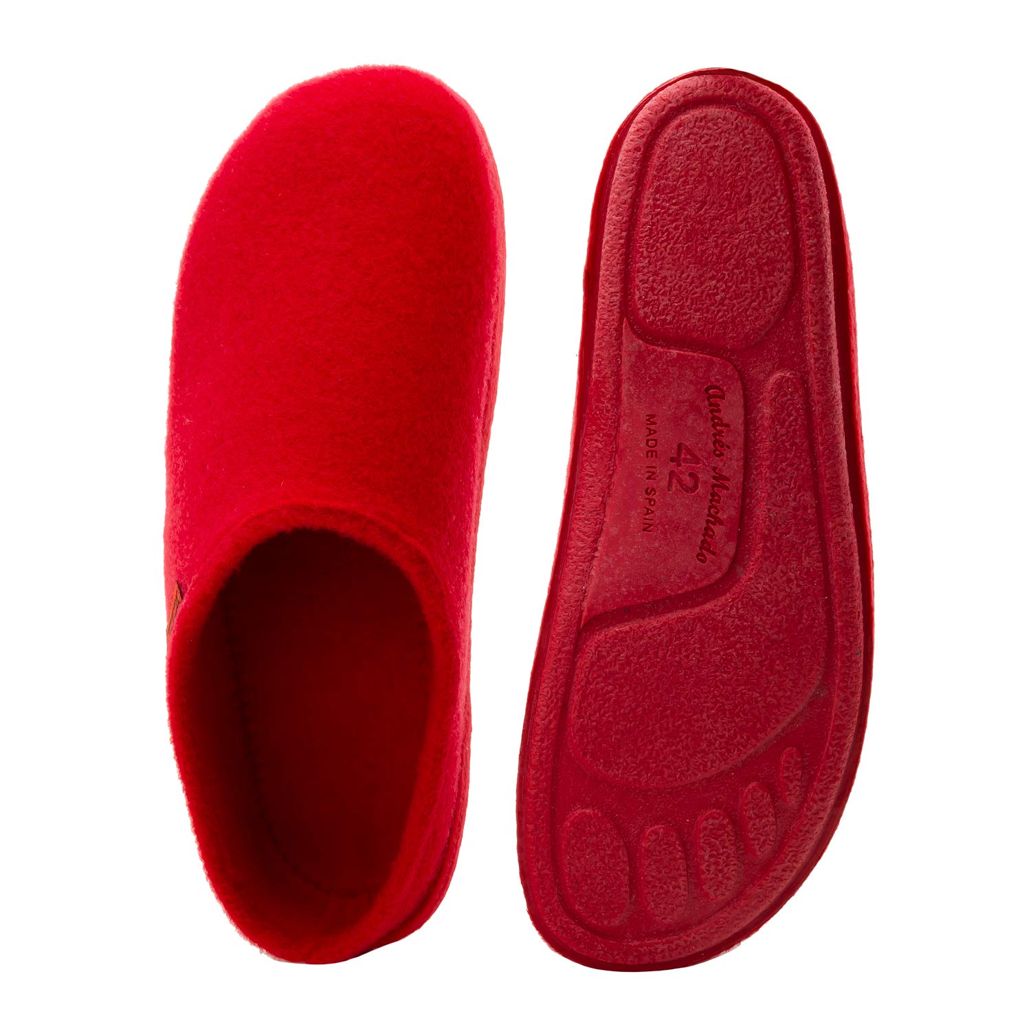 Andrés Machado - Zapatillas de estar por casa para hombre y mujer - Pantuflas AM001- Slippers - Para Unisex Adulto - Suela de goma vulcanizada resistentes y antideslizante. Tallas 32 al 50 EU