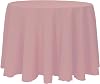 Ultimate Textile 120-Inch Round Polyester Linen Tablecloth Peach