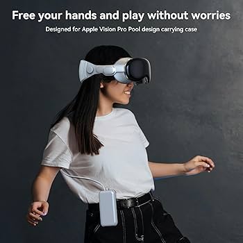 Amazon | Vision Pro用バッテリーホルダー、ベルトクリップと