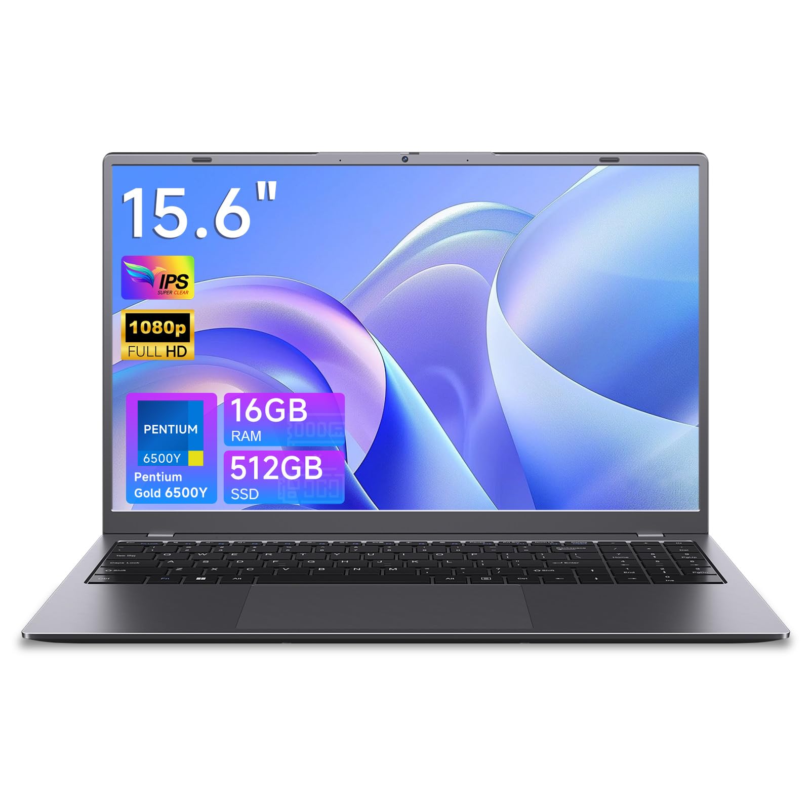 Amazon.com: MAXVELTH 15.6 Inch Laptop 16GB RAM 512GB SSD, Gold