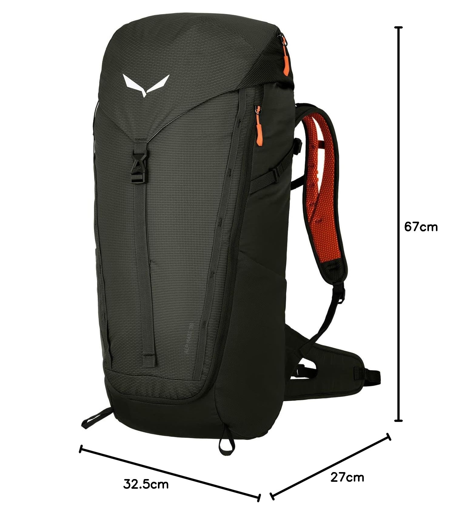 Salewa Mężczyźni Alp Mate 36 00-0000001251 Plecak, Ciemnooliwkowy, 36 l