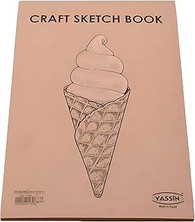 1164 Kraft Drawing Paper, 30 Sheets, 115 Gsm, 193 * 280 mm - Beige