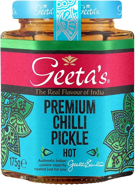Geeta's Premium Chilli Pickle, Hot, 175g