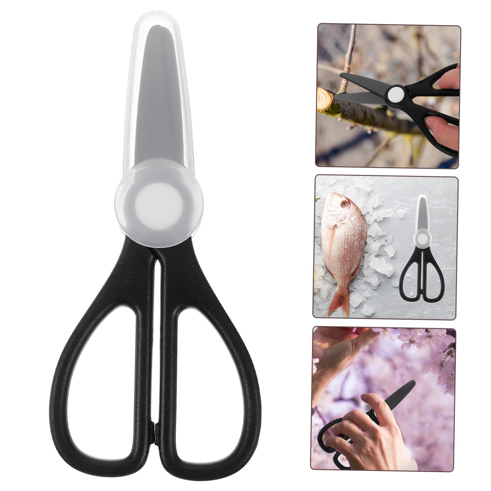 ULTECHNOVO 5stücke Küchen Und Garten-schneideschere Multifunktionale Rostfreie Schere Mit Ergonomischem Griff Für Präzises Schneiden Küche Und Garten