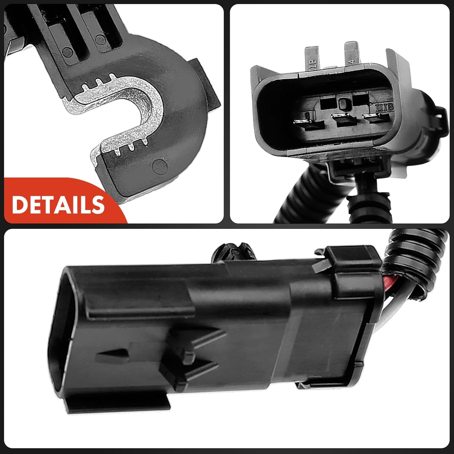 A-Premium Engine Camshaft Position Sensor Compatible with Chrysler Town & Country 1998-2007, Pacifica & Dodge Caravan, Grand Caravan 1998-2007 & Jeep Wrangler 2007 & Plymouth Grand Voyager 1998-2000