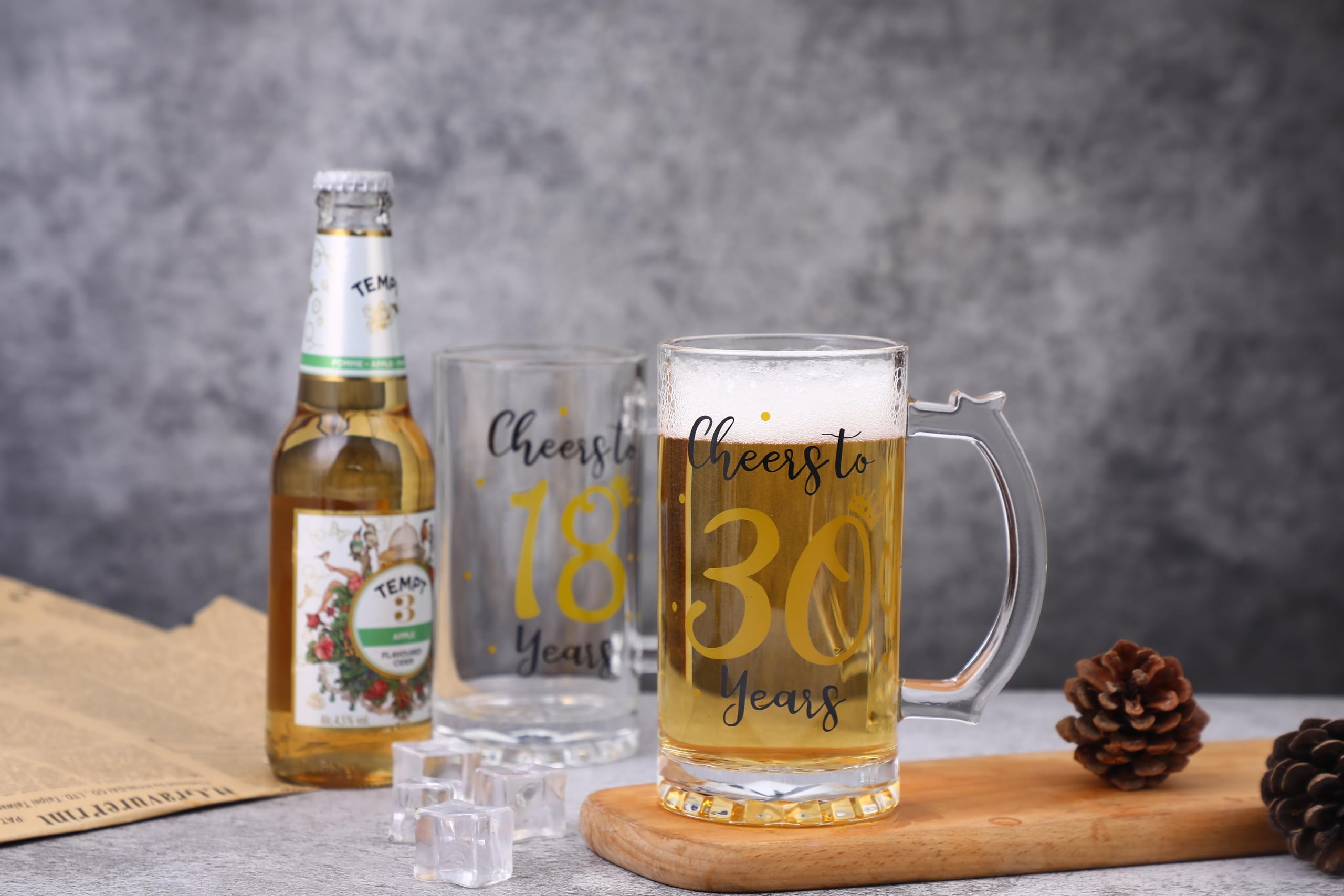 Abc Casa Bierglas 0,5 l voor de 60e verjaardag voor mannen