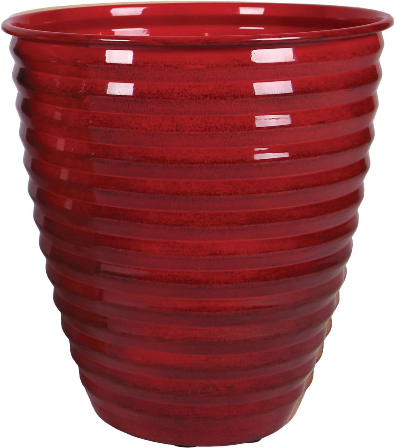 Robert Allen MPT01978 Avondale Classic Flower Pot, 14", Autumn Blaze