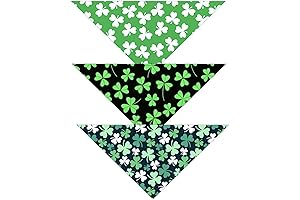 Shamrock Style Dog Bandanna: The Perfect Accessory for Festive Hounds