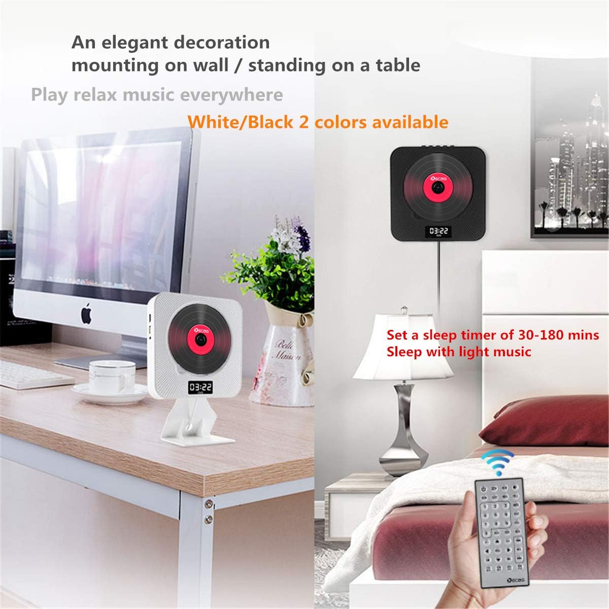 KECAG KC-608EW Mounting Options