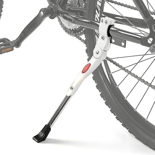 Soporte blanco, soporte de aleación de aluminio ajustable, se adapta a 16" 20" 24" 26" (blanco)