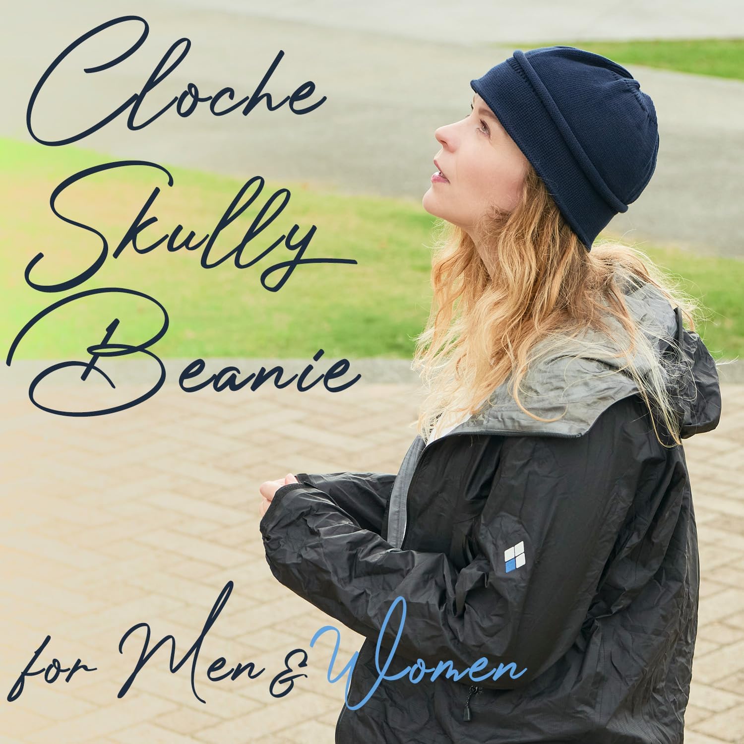 CHARM Skull Cap Beanie for Men & Women, 100% Cotton Fisherman Beanie, Knit Hat for All Seasons