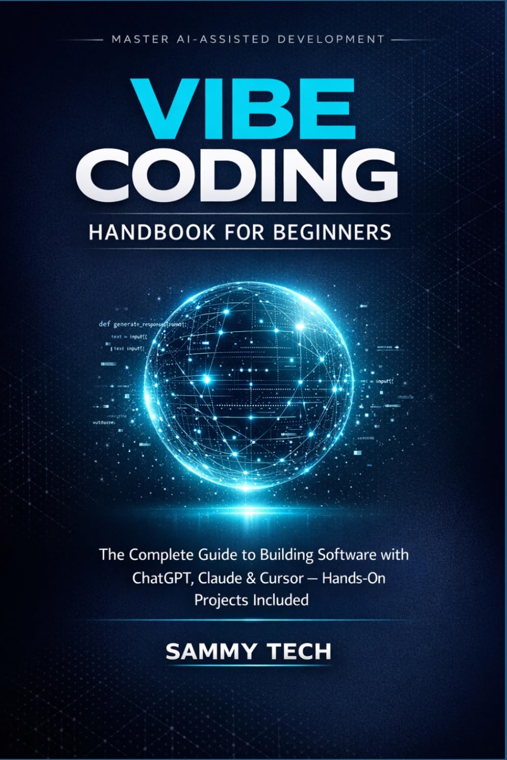 VIBE CODING HANDBOOK FOR BEGINNERS: The Complete Guide to Building Software with ChatGPT, Claude & Cursor – Hands-On Projects Included