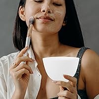 Vista 7 de Juego de cuencos de silicona blanca de silicona para mezclar tazones faciales, cuencos faciales de silicona para máscara facial, máscara de barro