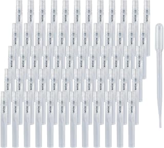 60PCS Mini Spray Bottle - 5ml Small Travel Size Spray Bottle Mini Refillable Perfume Spray Bottles Continuou Fine Mist Empty Atomizer Cologne Sprayer Perfume Refill Bottle Hair Spritz Bottle
