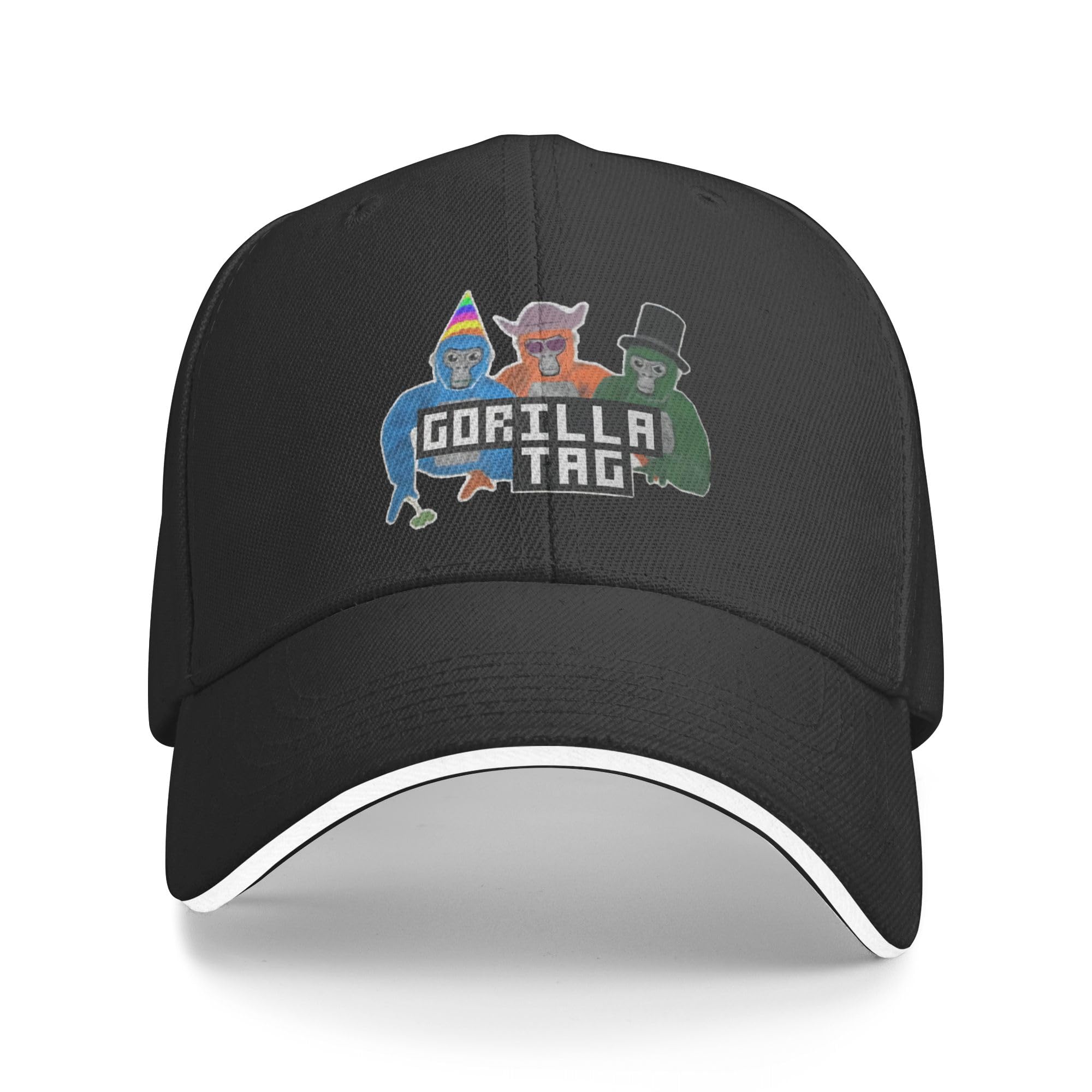 RompeGorilla Tag Baseball Cap Golf Dad Hat Truck Hat Adjustable Hats for Men Women