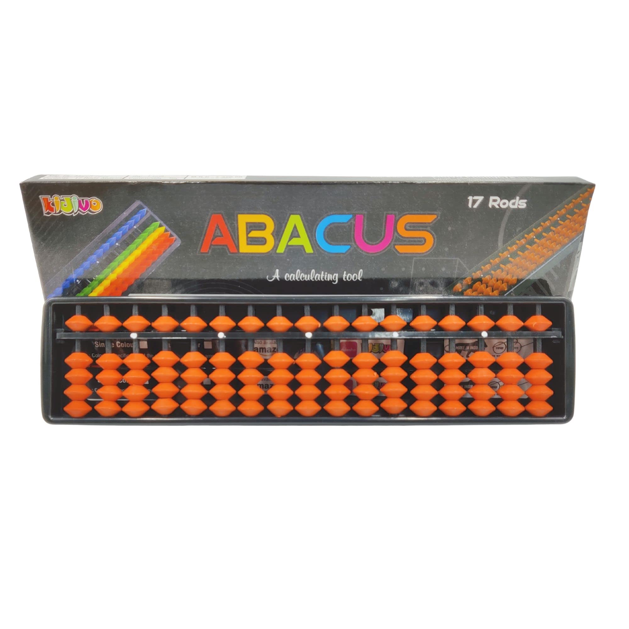 Kidivo Abacus Mathematical Kit for Kids/Infants Multicolor 17 Rod (Red) (B09LVCW38B) Amazon Price History, Amazon Price Tracker